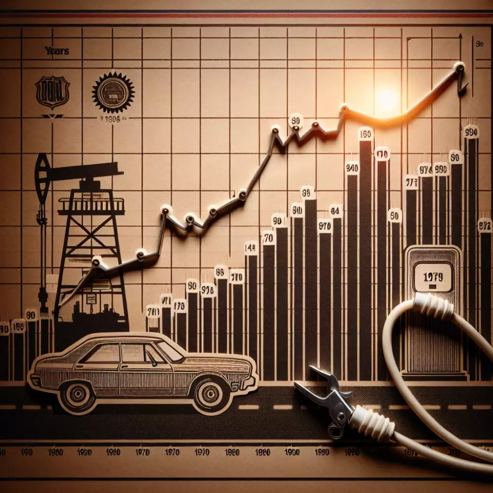 vývoj ceny benzínu od roku 1970 -1990