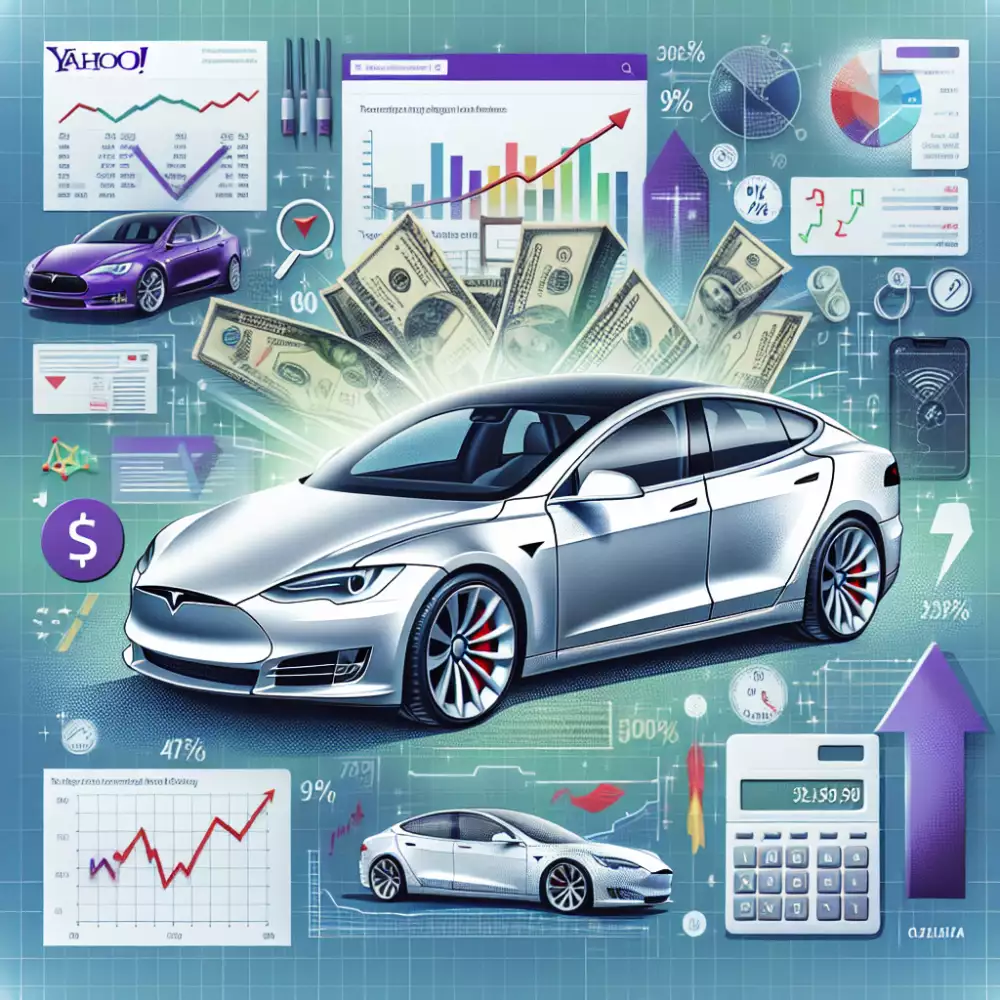 yahoo finance tesla